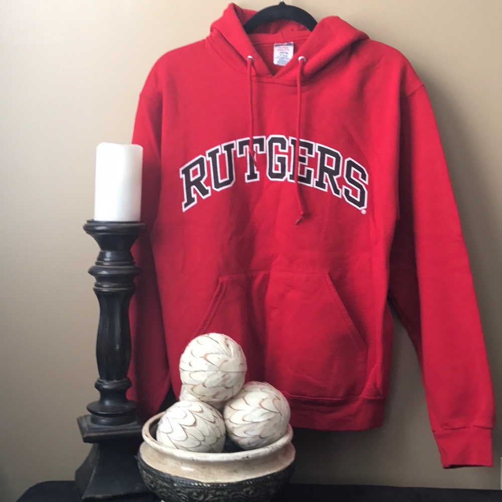 Rutgers hooded sweatshirt - super soft inside!